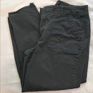 Banana Republic Charcoal Trousers. Girlfriend fit.